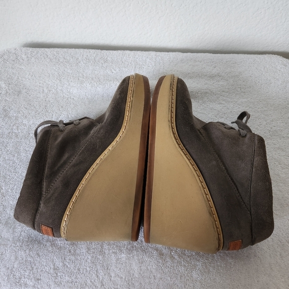See by Chloe Suede Wedge Booties Women's size 7 - Picture 7 of 14